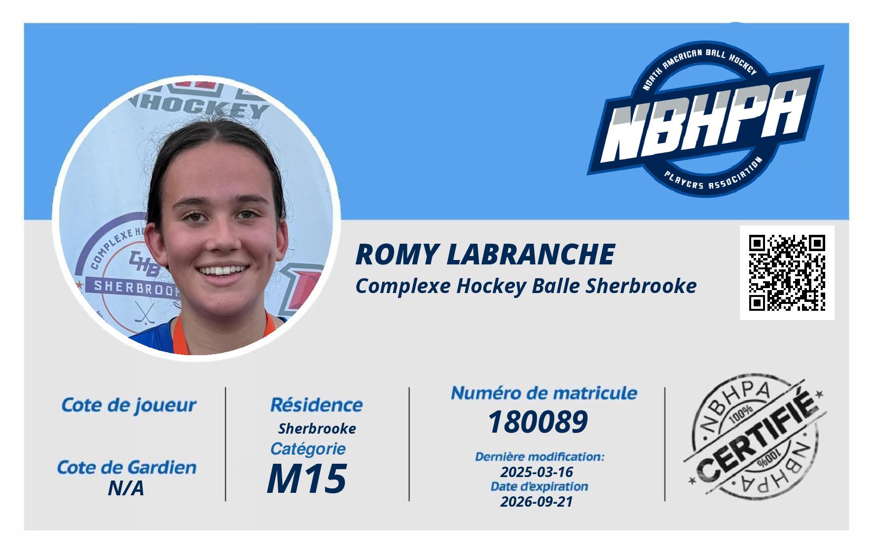 Romy Labranche