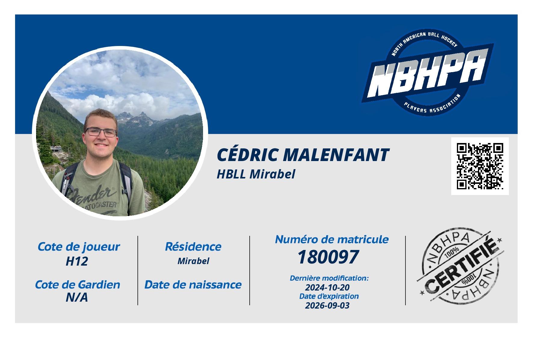 Cédric Malenfant
