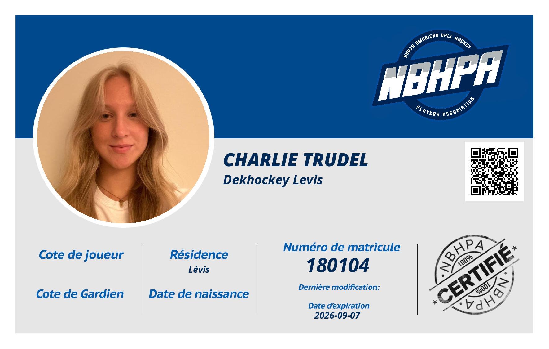 Charlie Trudel
