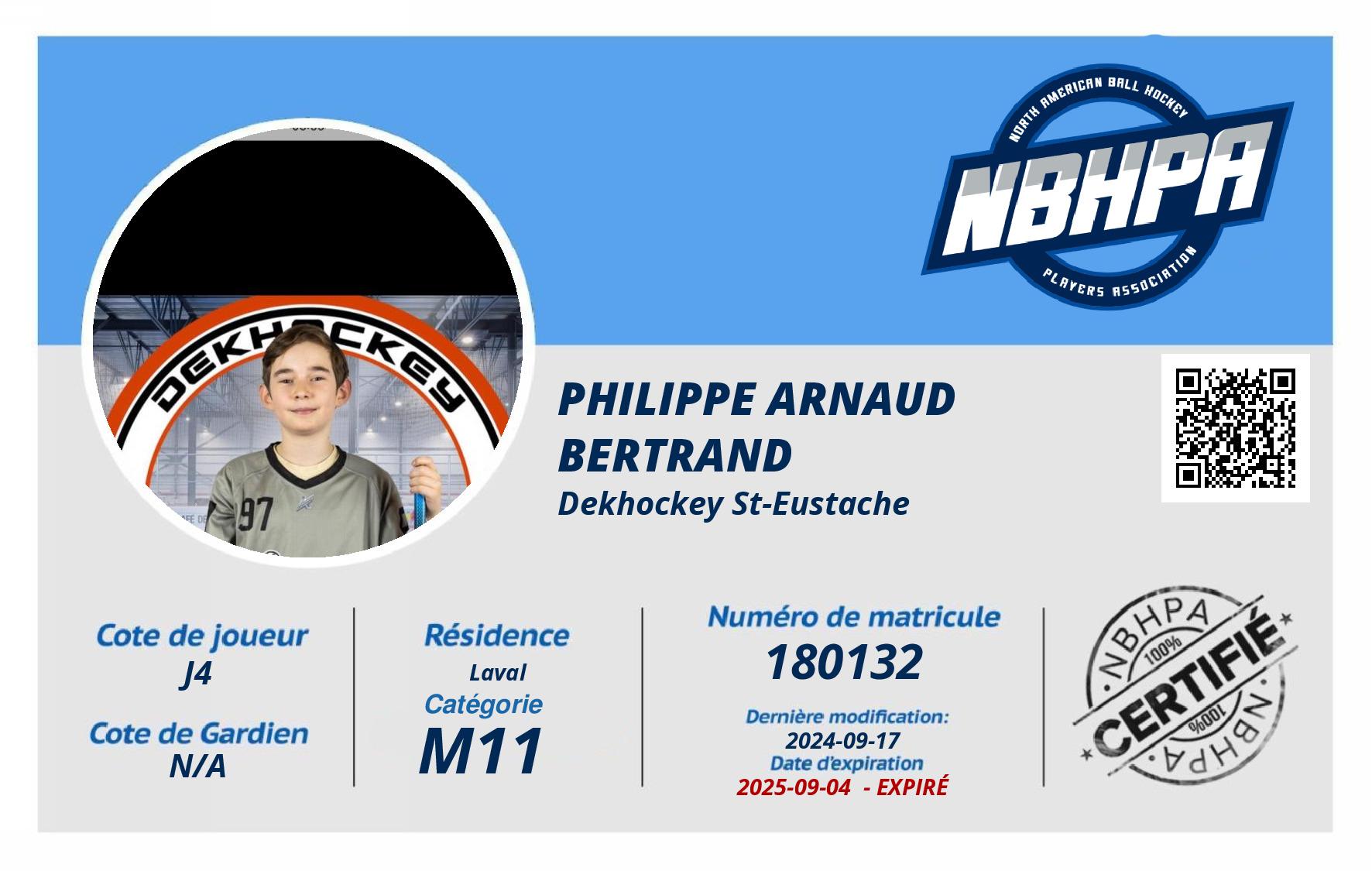 Philippe Arnaud  Bertrand 