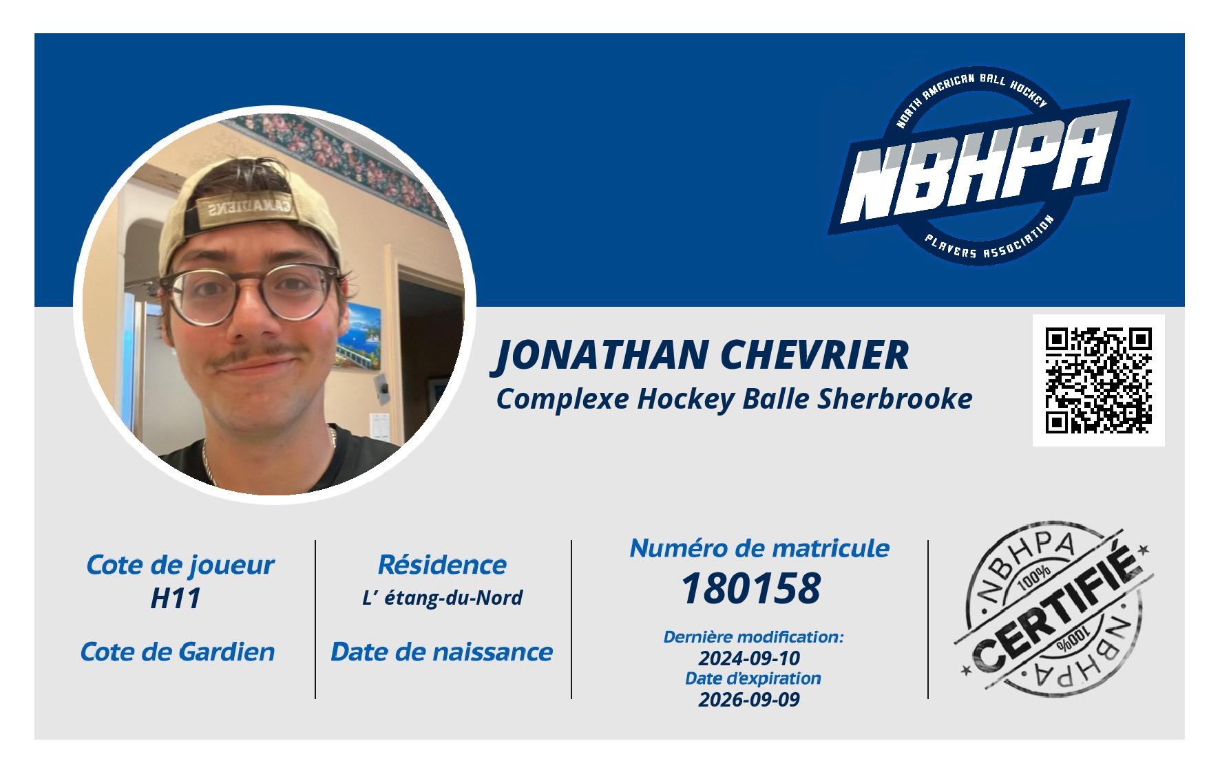 Jonathan Chevrier