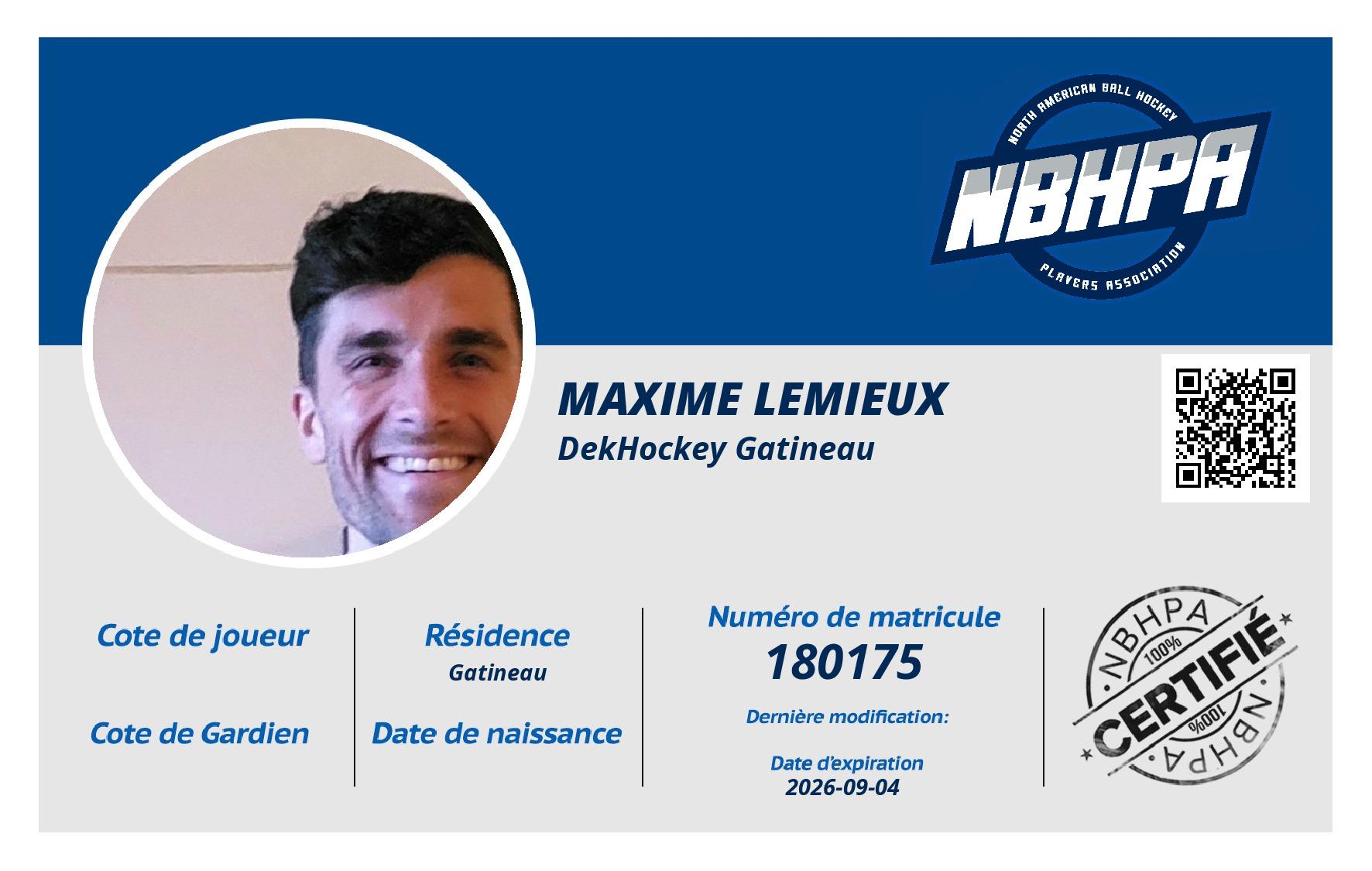 Maxime Lemieux