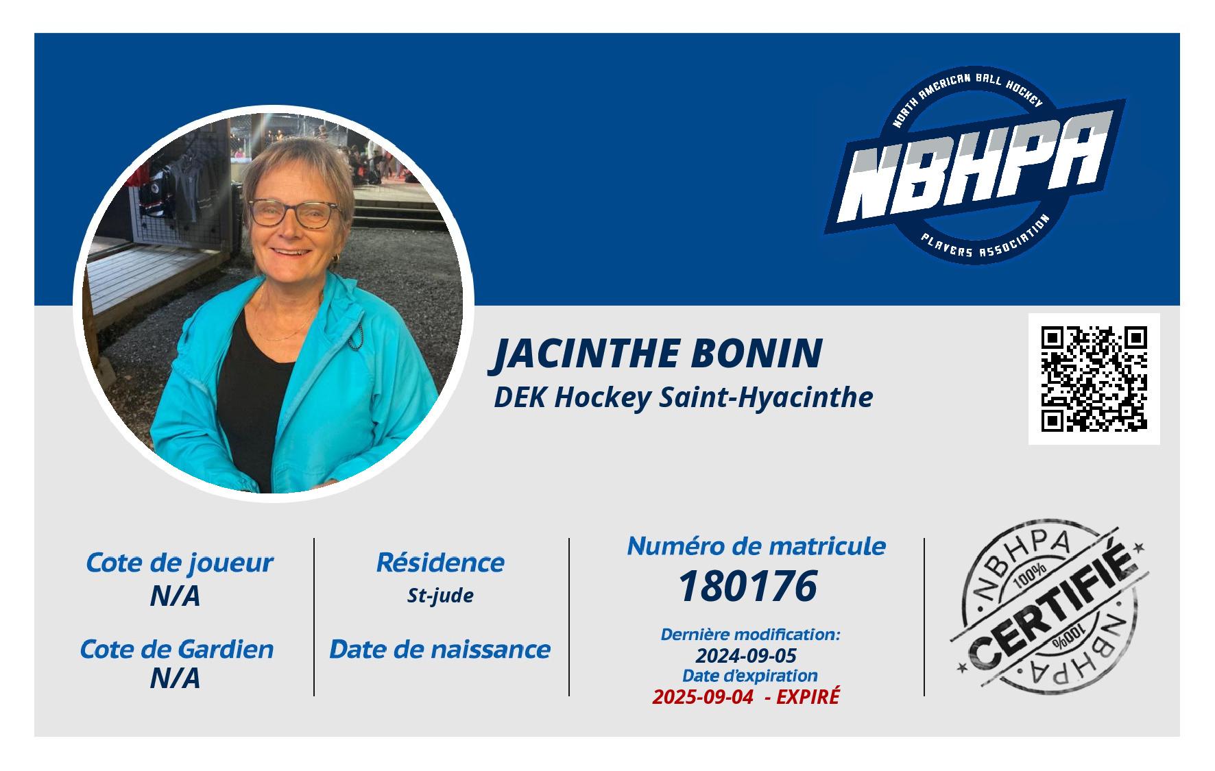 Jacinthe Bonin