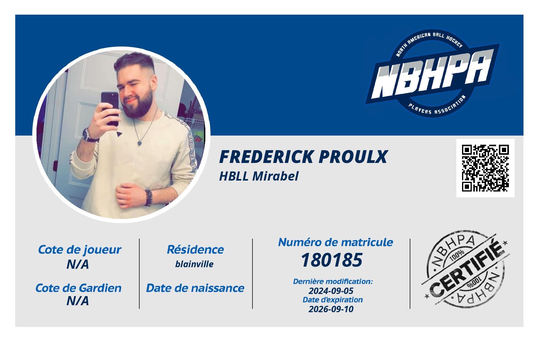 Frederick Proulx