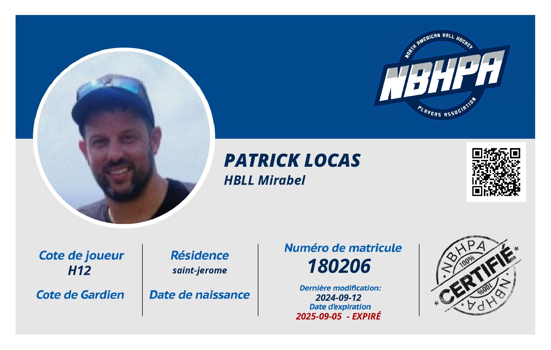patrick locas