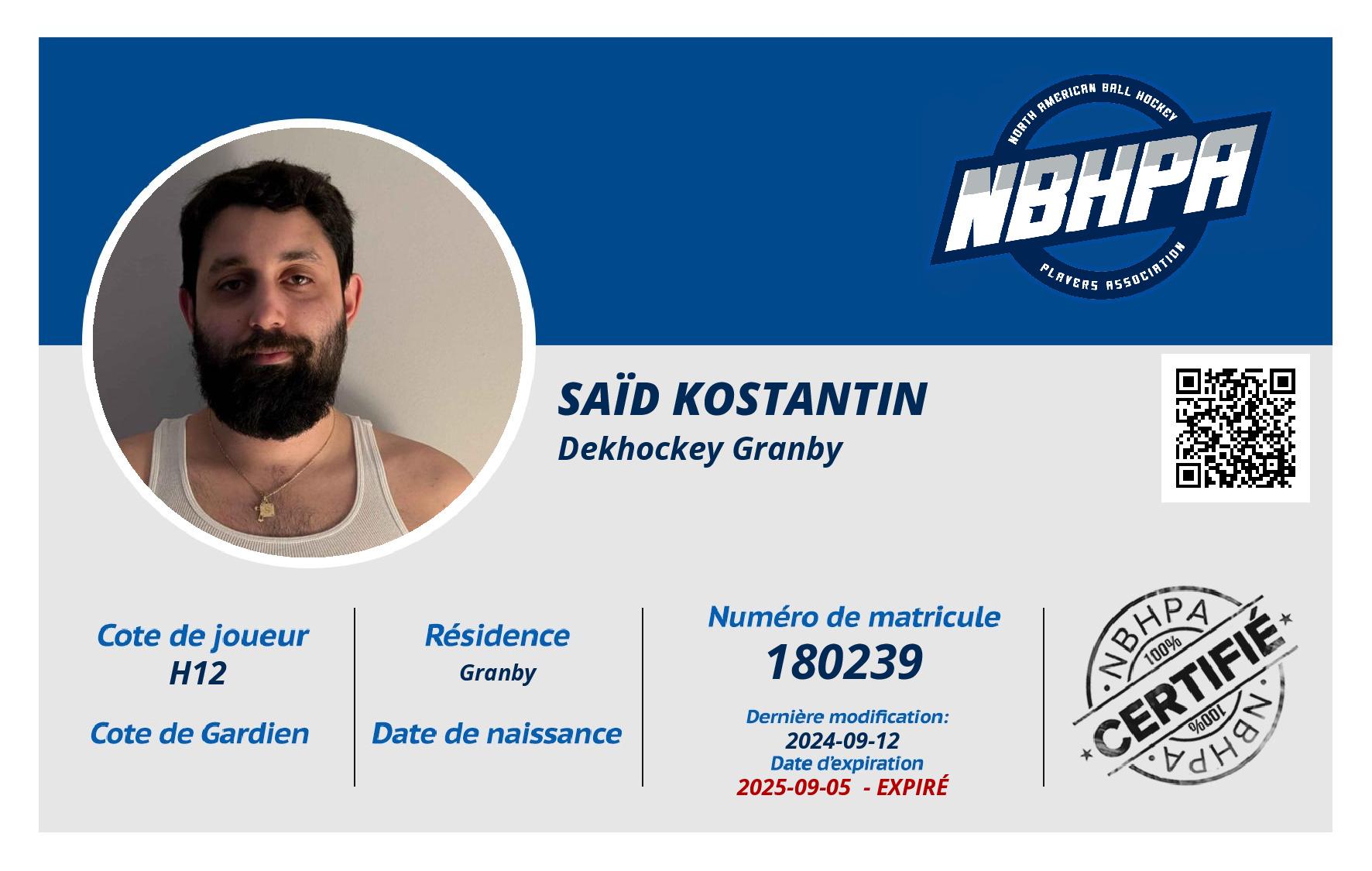 Saïd Kostantin