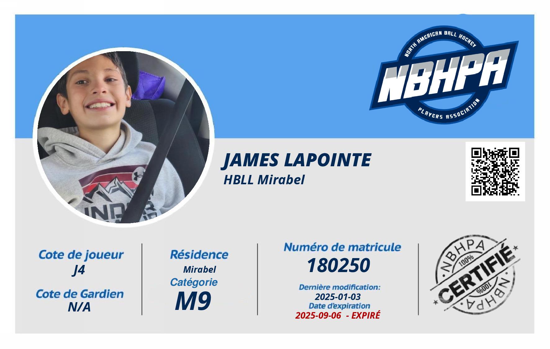 James Lapointe 