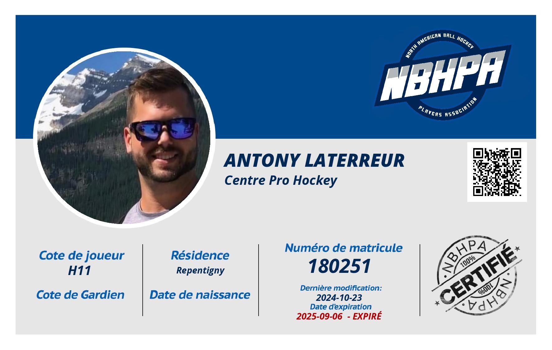 Antony Laterreur