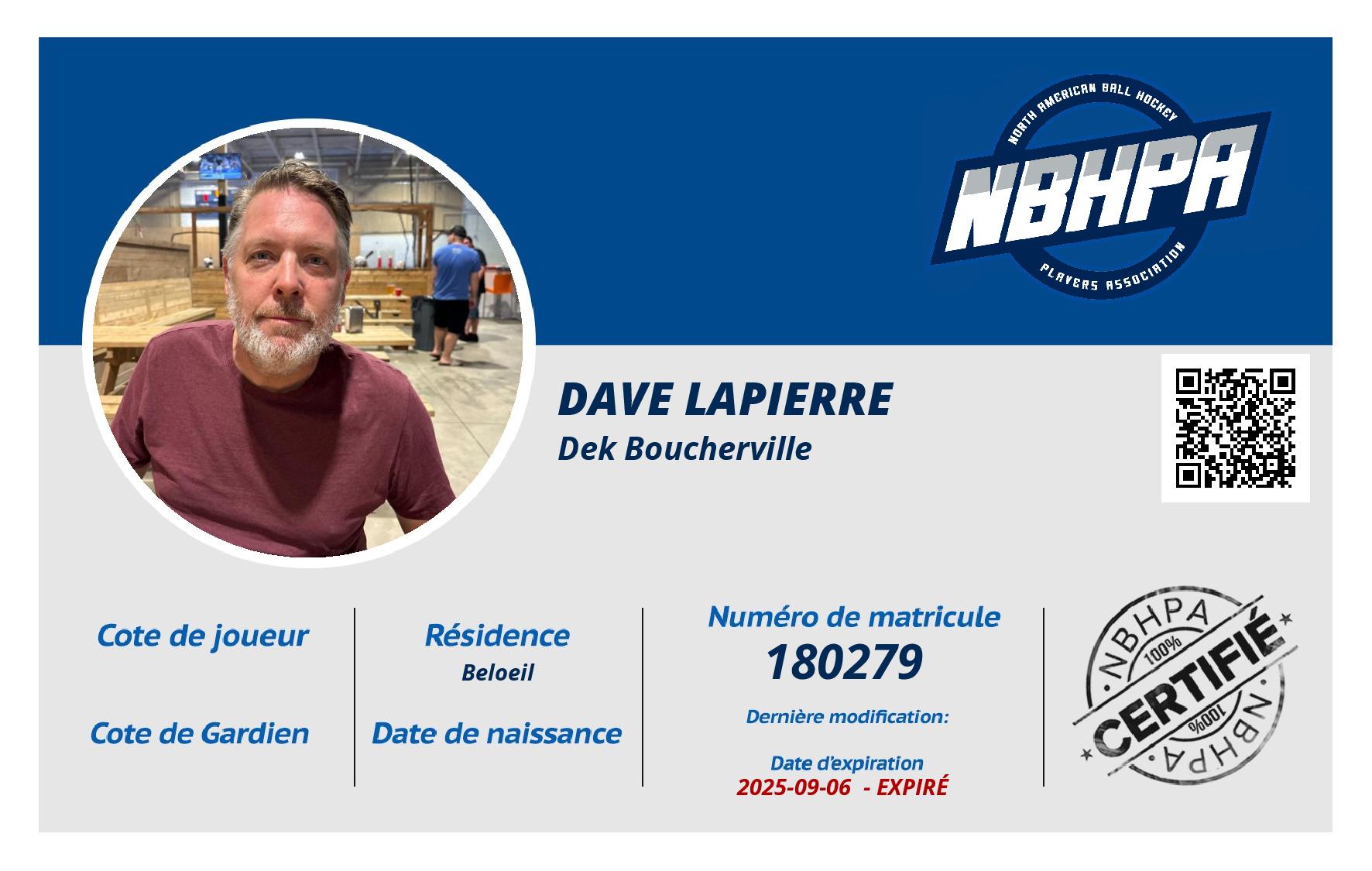 Dave Lapierre