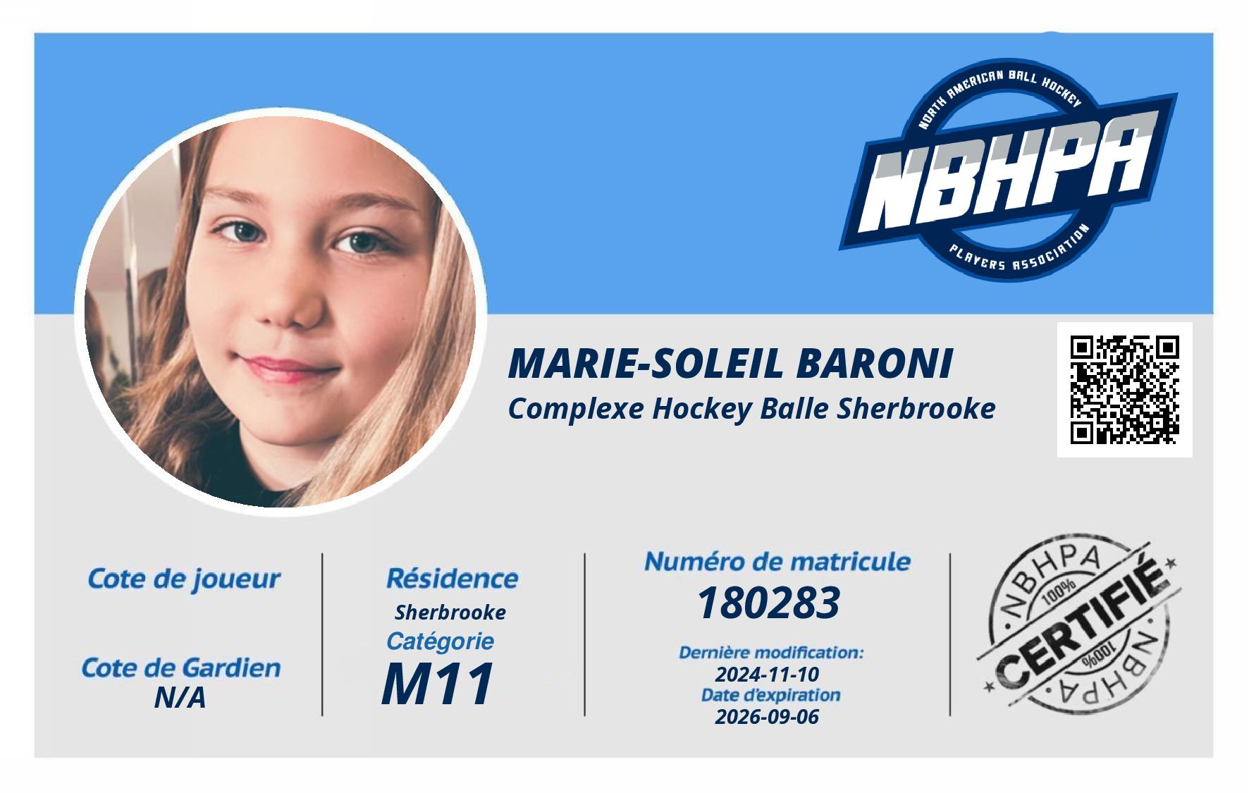 Marie-Soleil Baroni