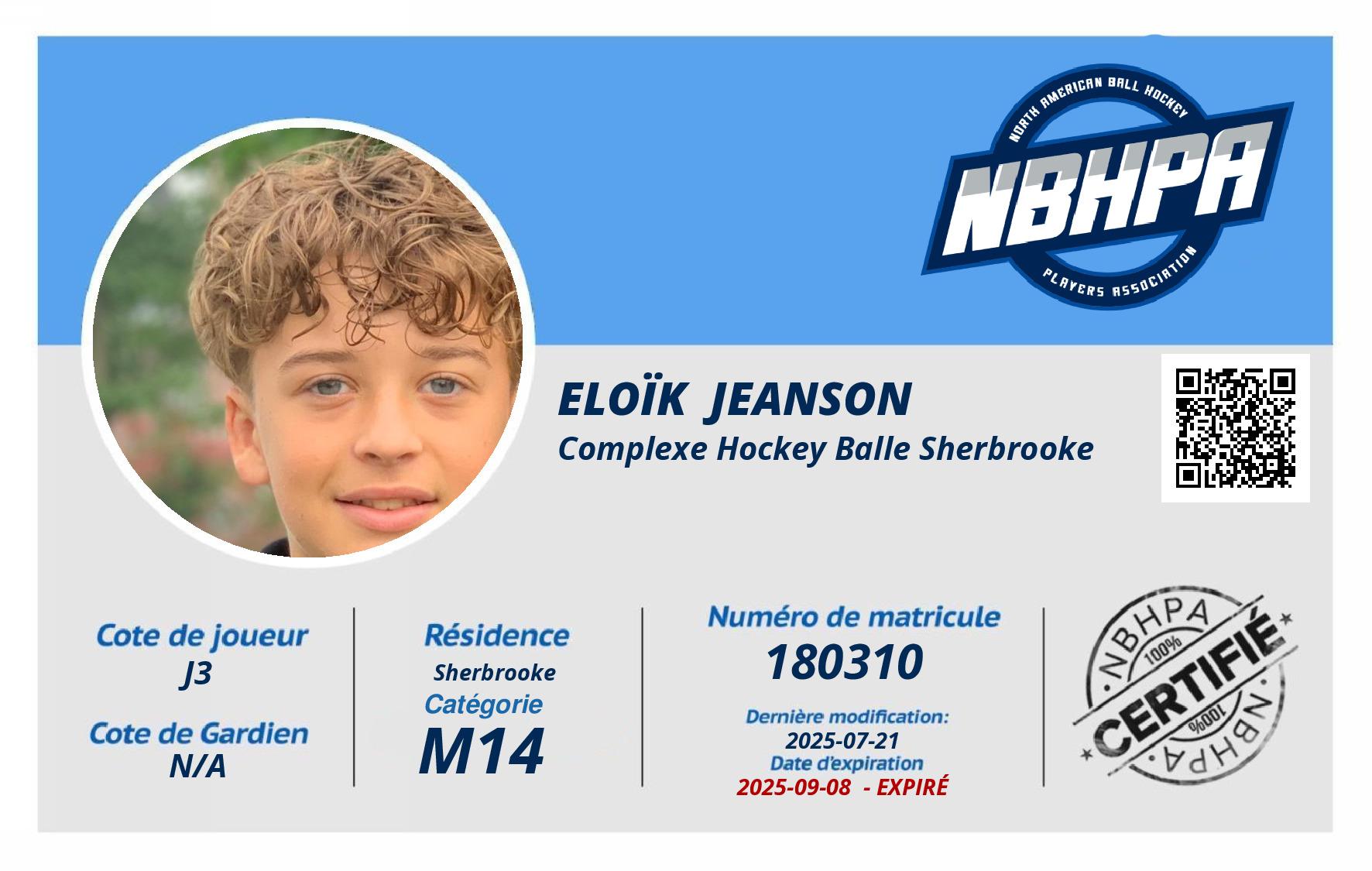 Eloïk  Jeanson
