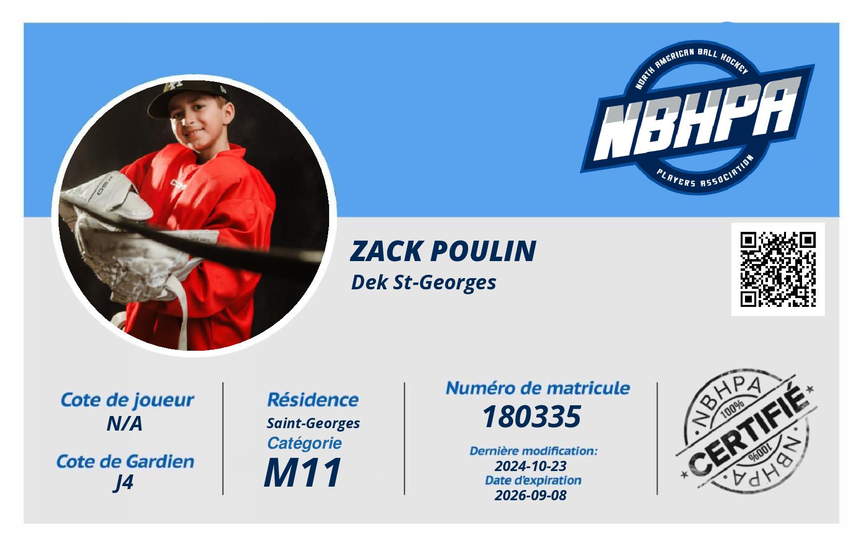 Zack poulin