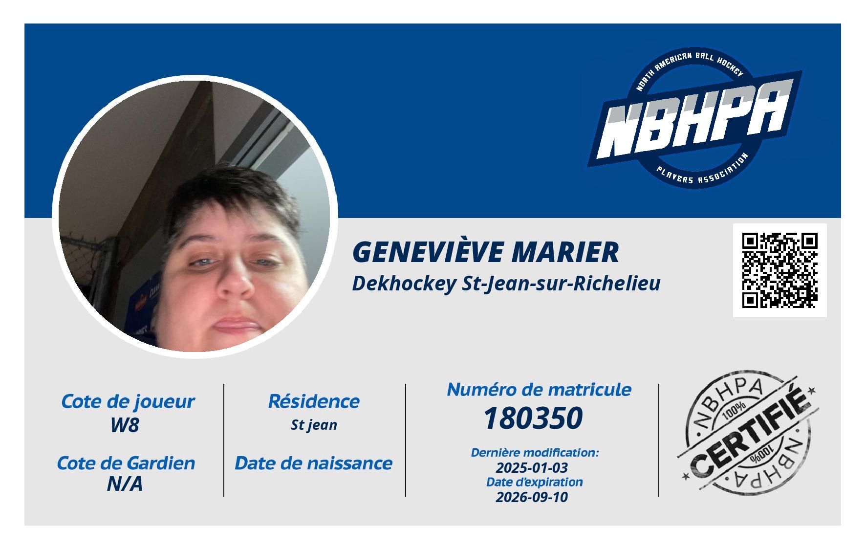 Geneviève Marier