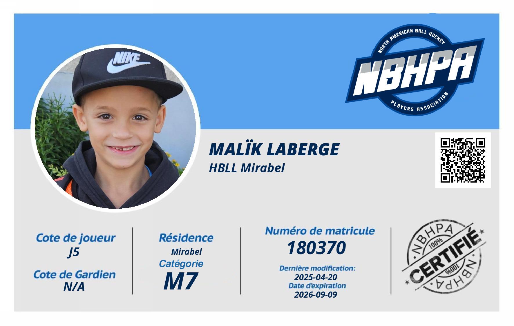 Malïk Laberge