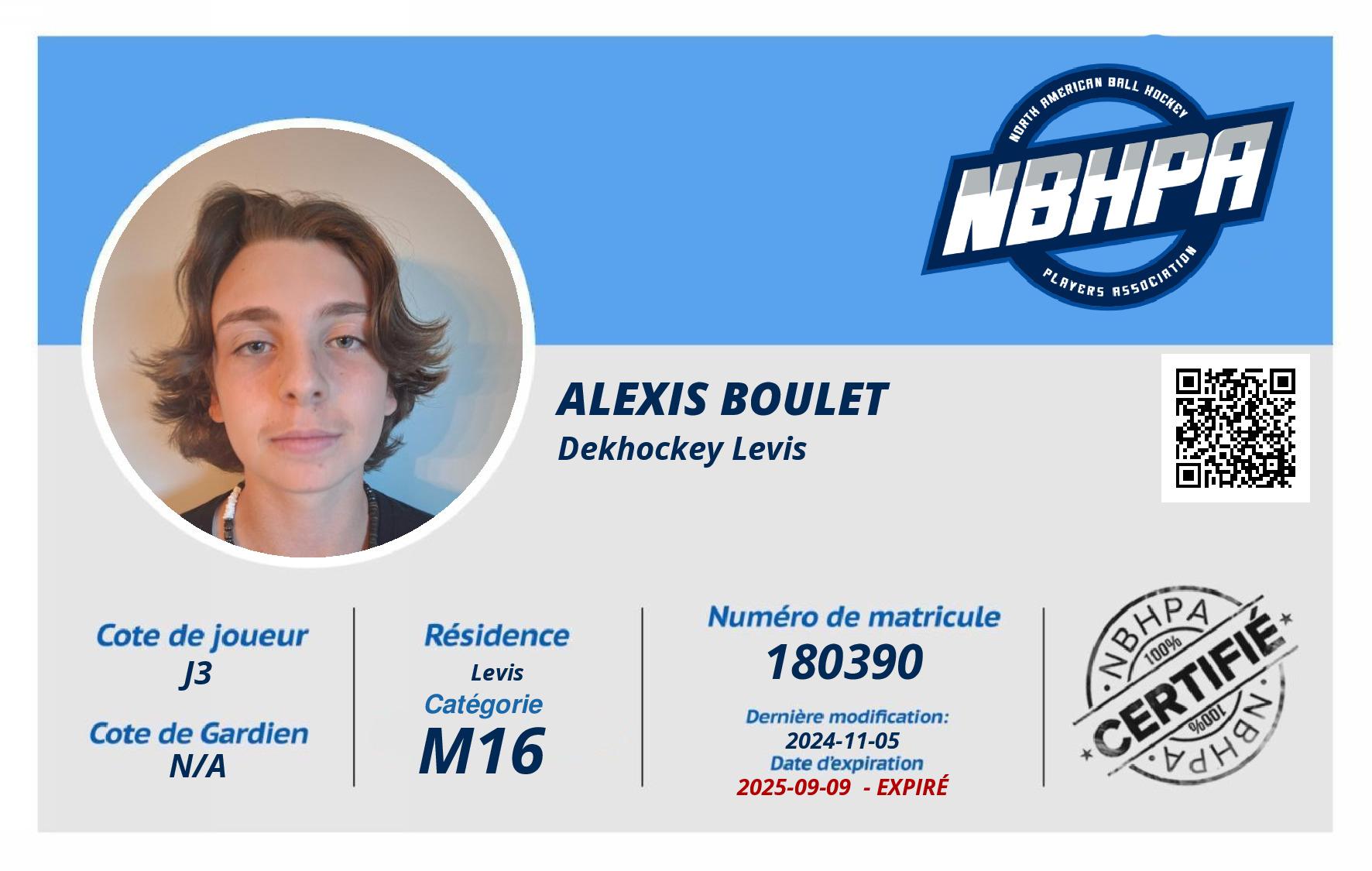 Alexis Boulet
