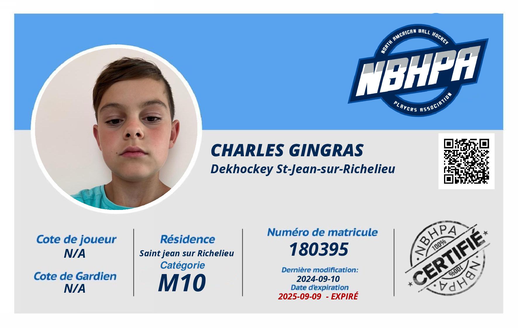 Charles Gingras