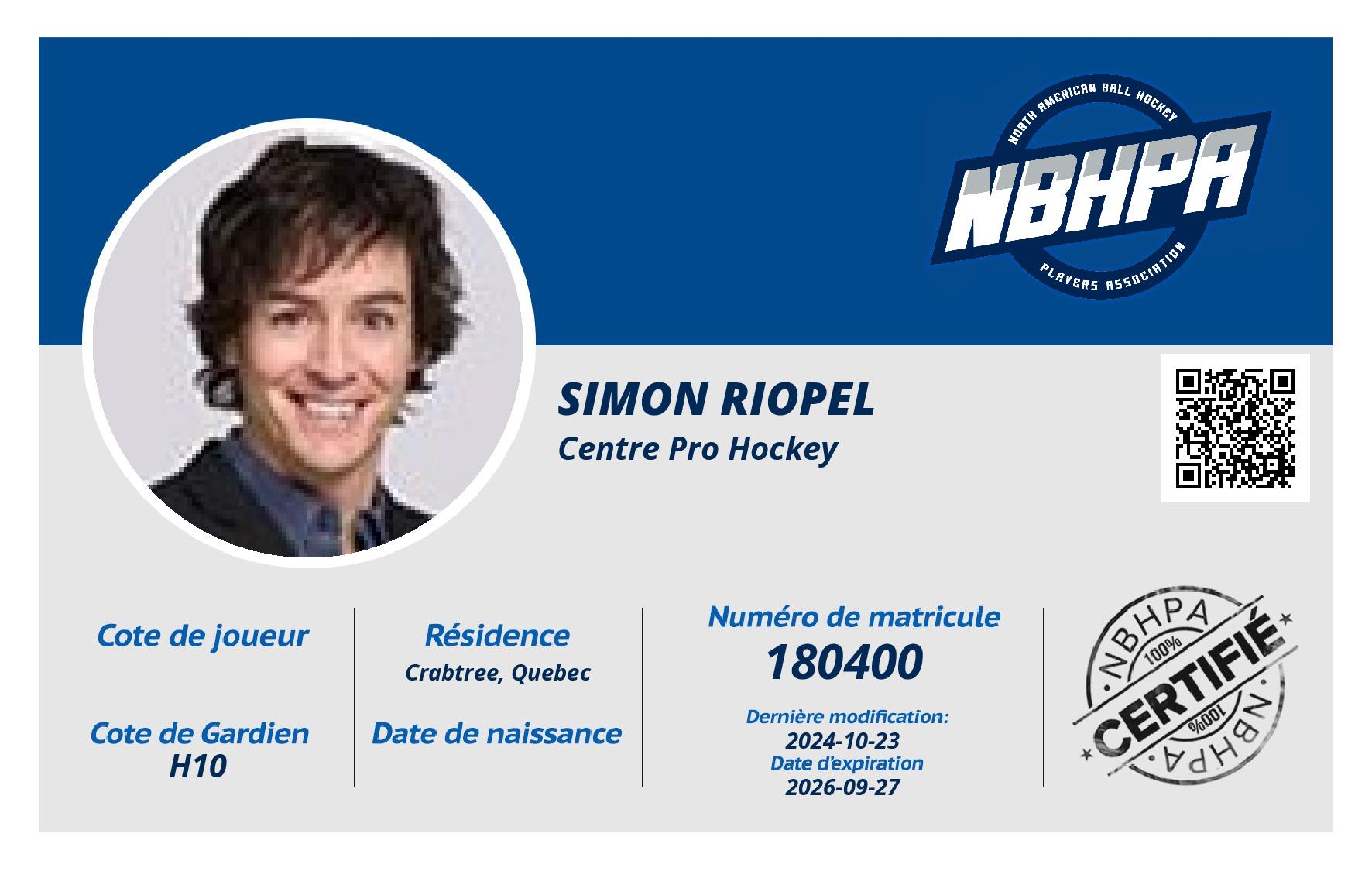 Simon RIOPEL