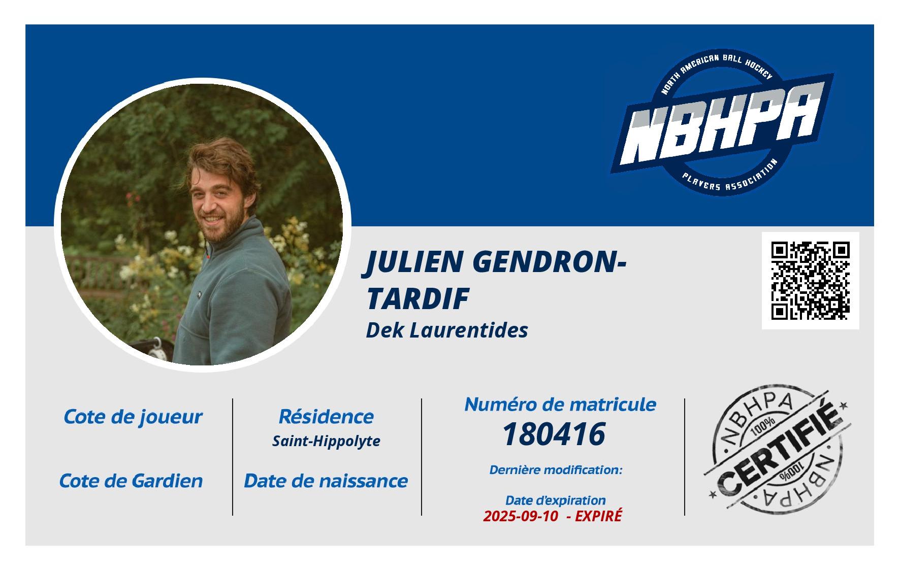 Julien Gendron-Tardif