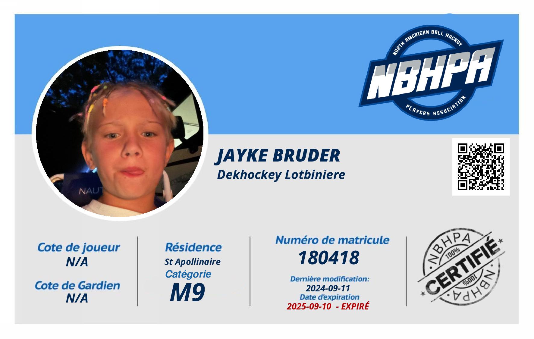 Jayke Bruder