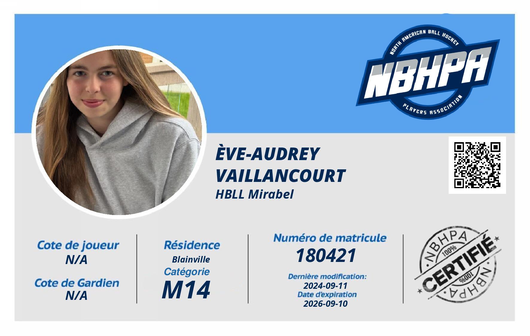 Ève-Audrey Vaillancourt
