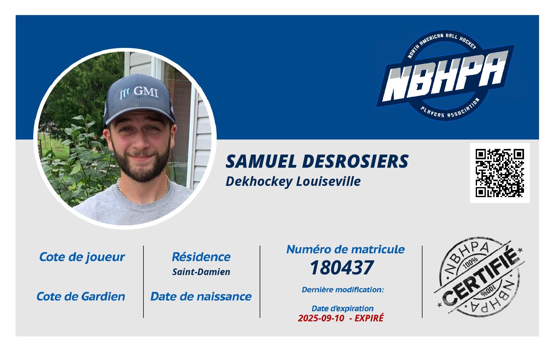 Samuel Desrosiers 