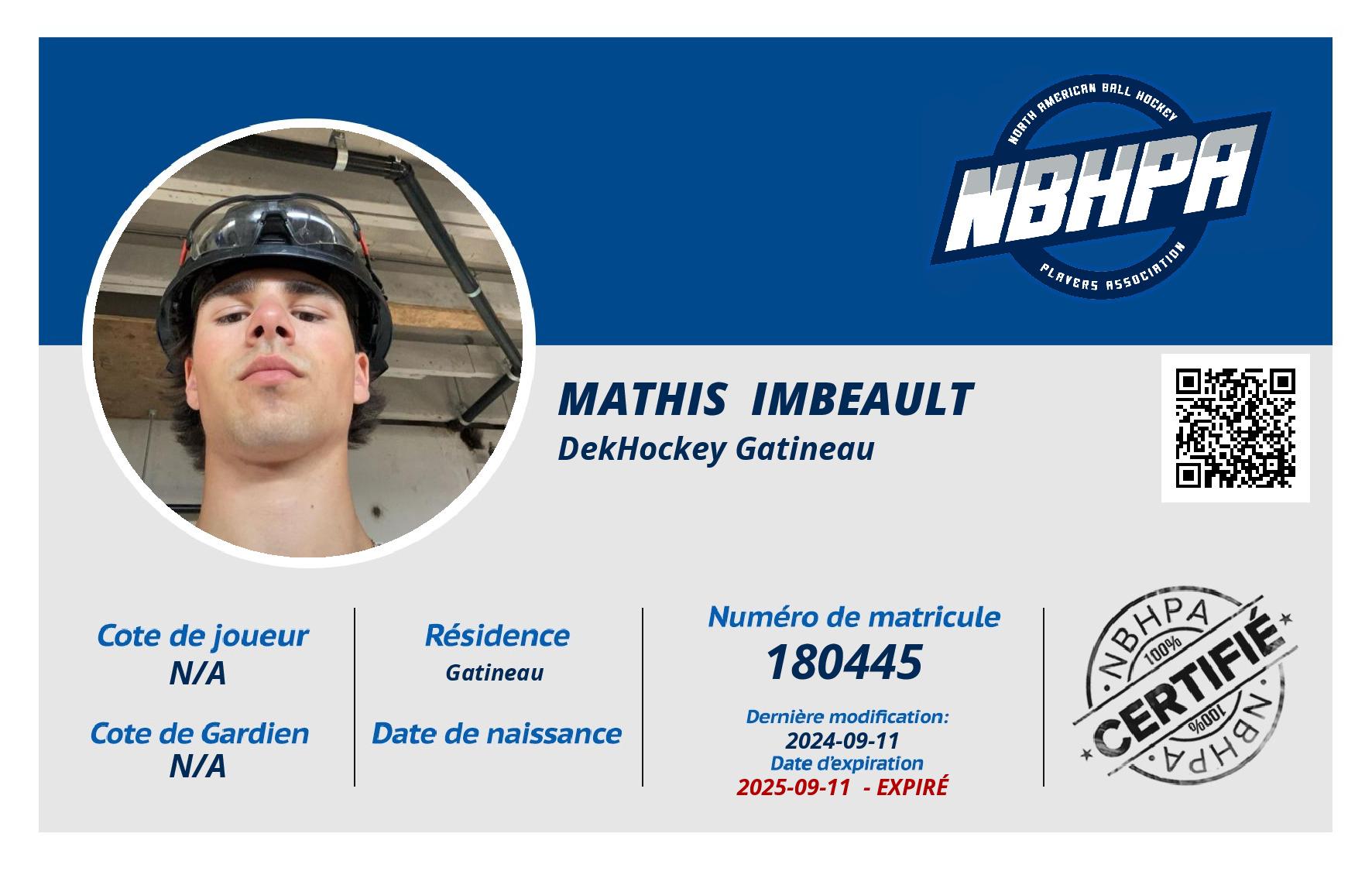 Mathis  Imbeault 