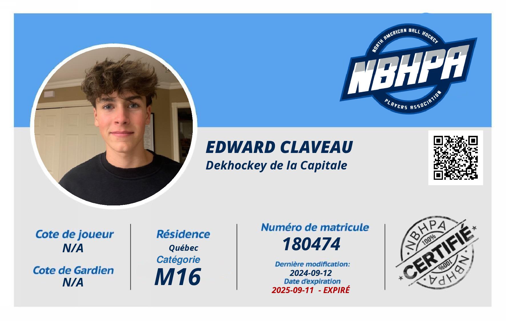 Edward Claveau