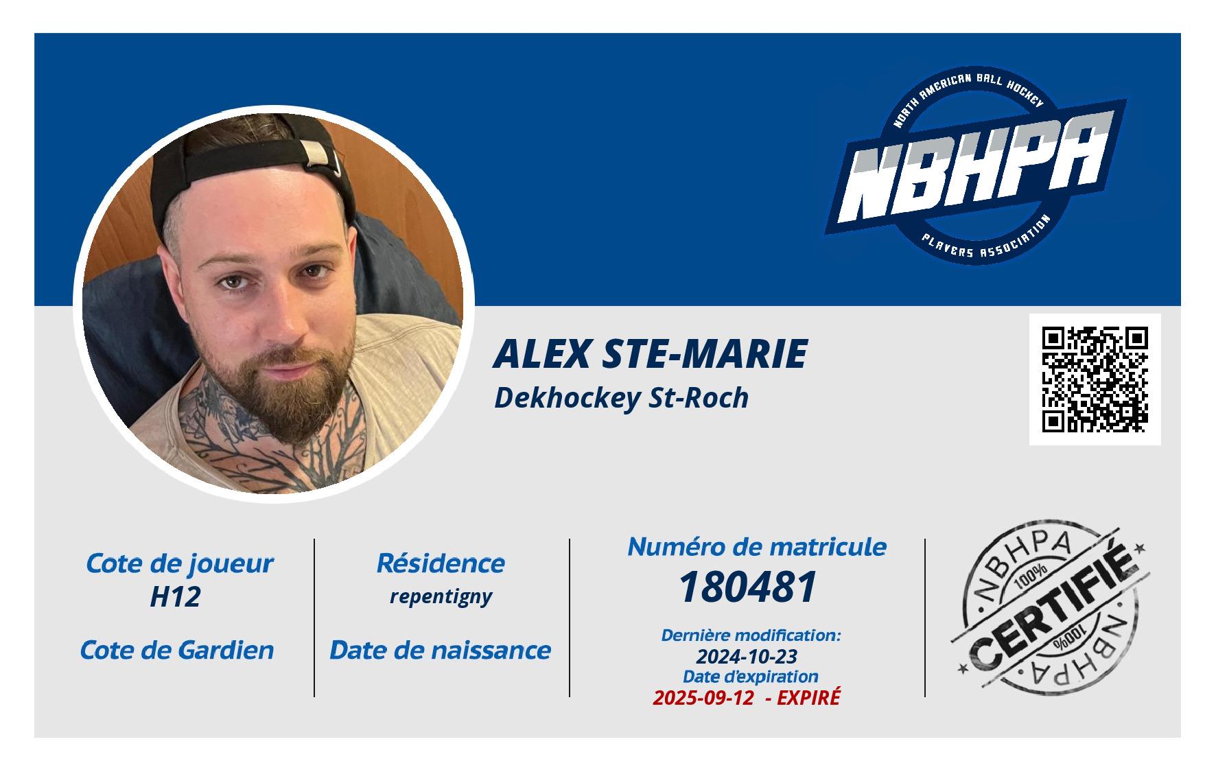 alex ste-marie