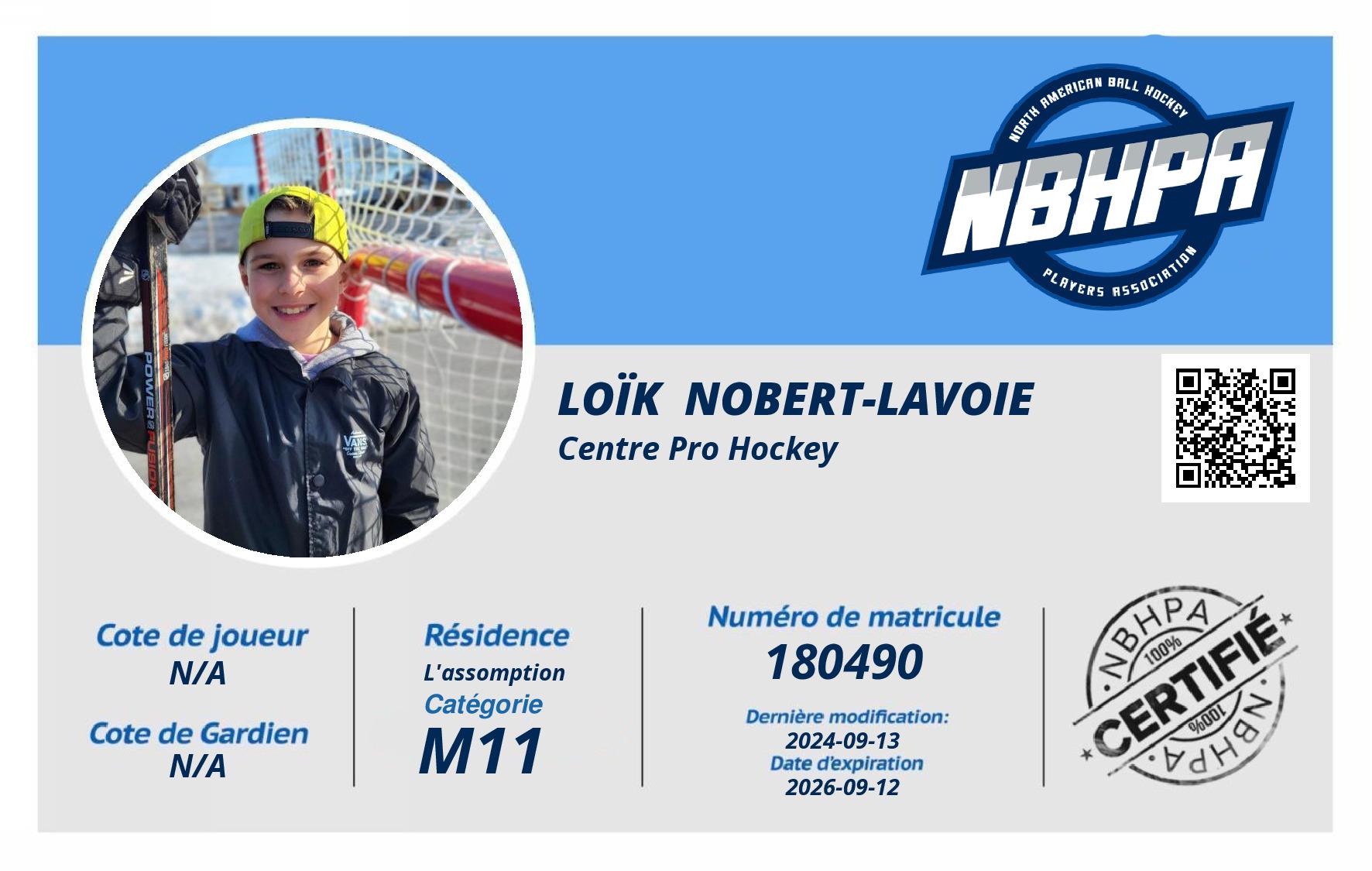 Loïk  Nobert-Lavoie 