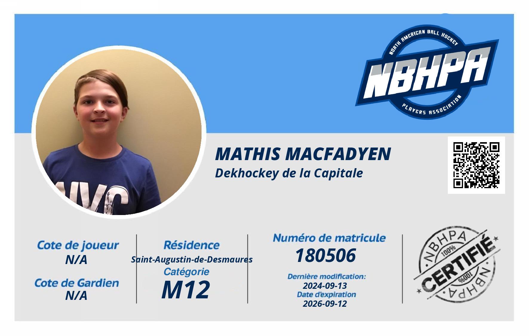 Mathis Macfadyen