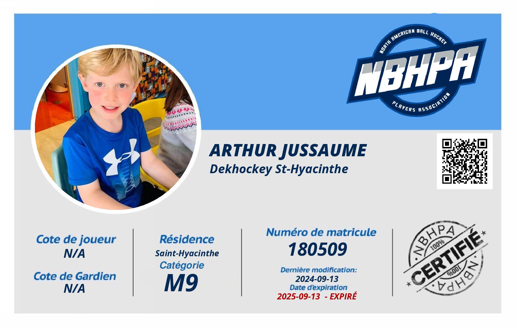 Arthur Jussaume