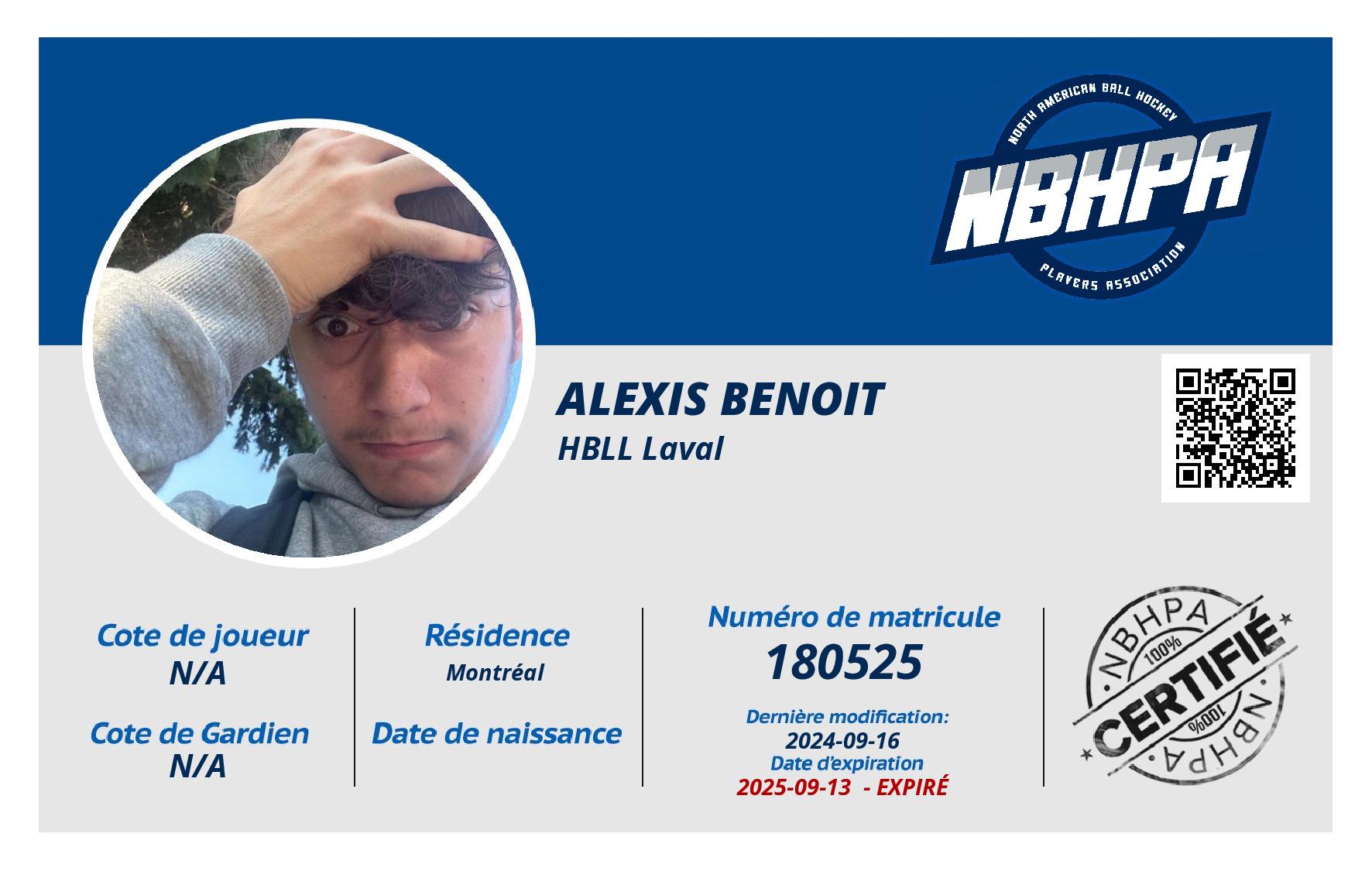 Alexis Benoit
