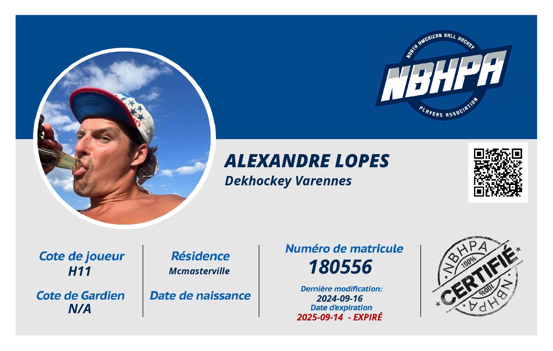 Alexandre Lopes