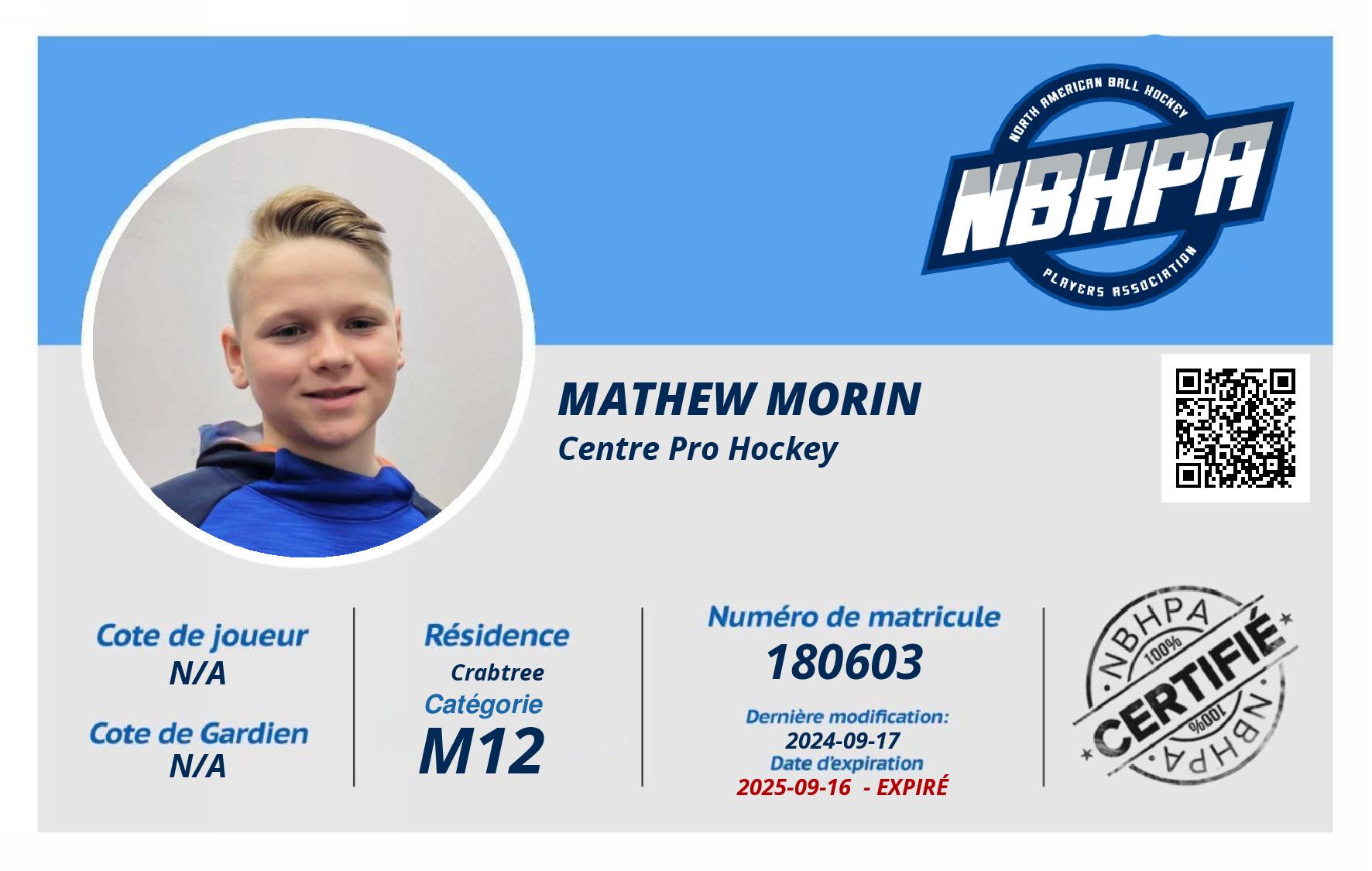 Mathew Morin