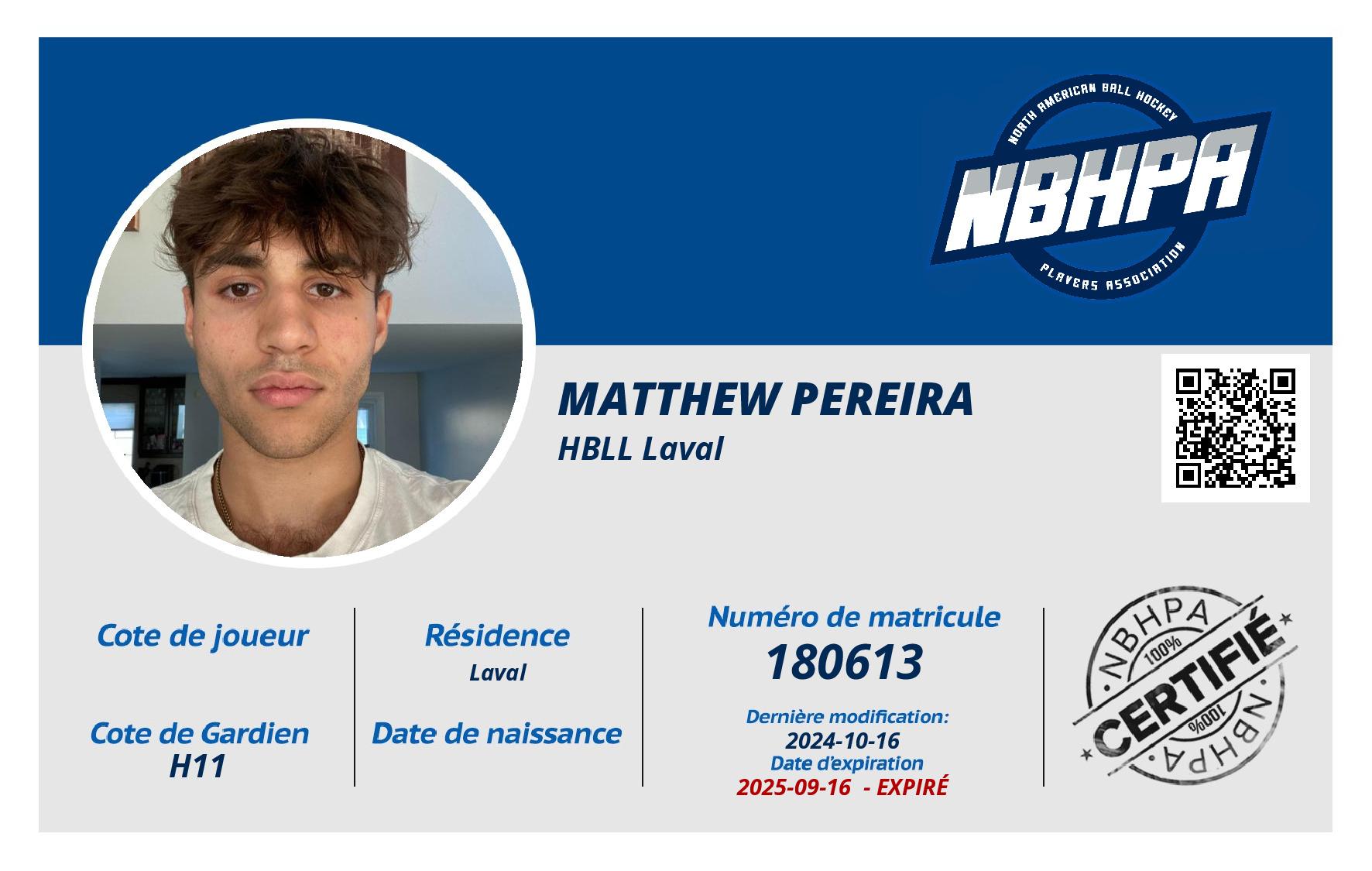 Matthew Pereira