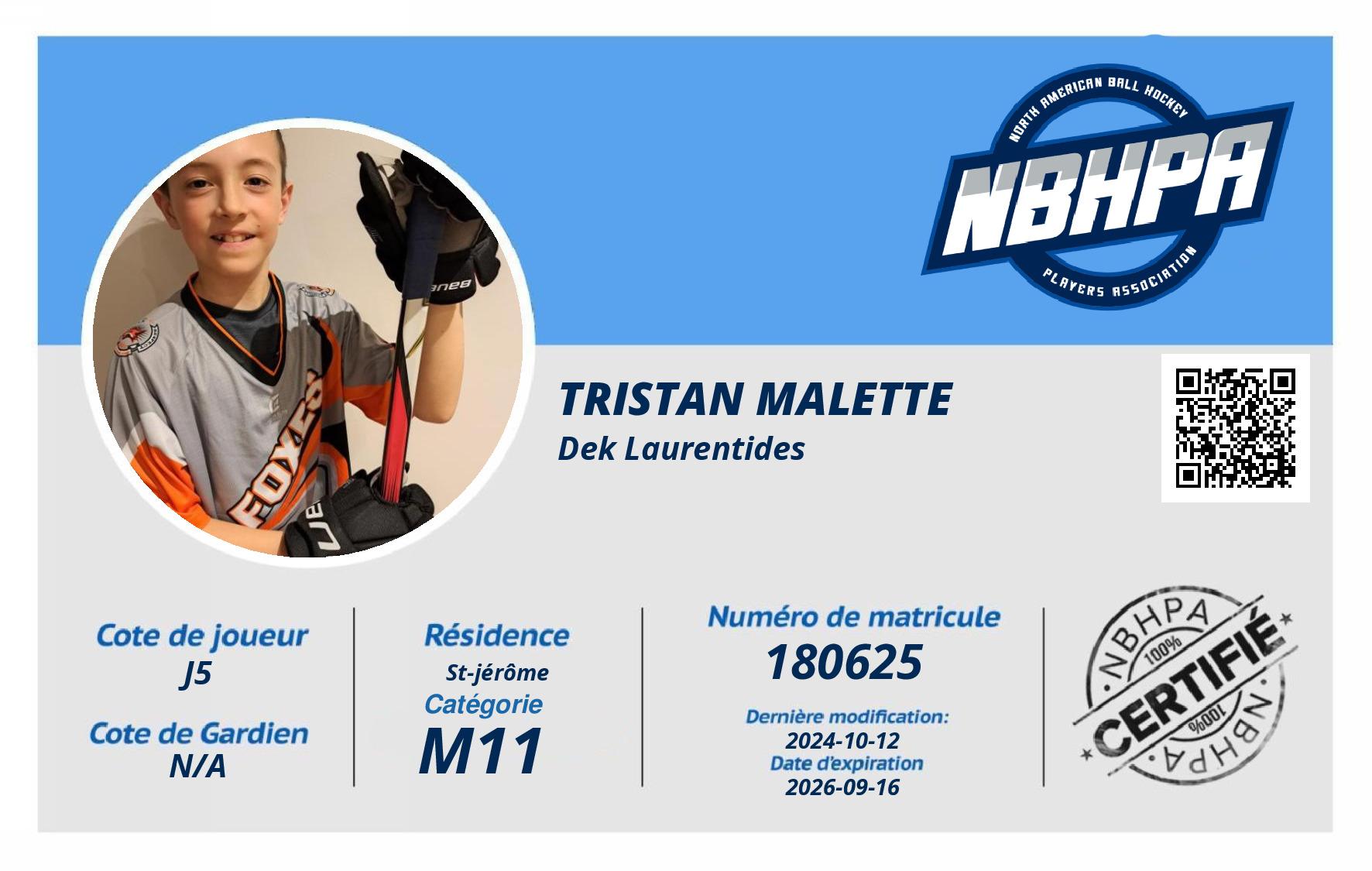 Tristan Malette