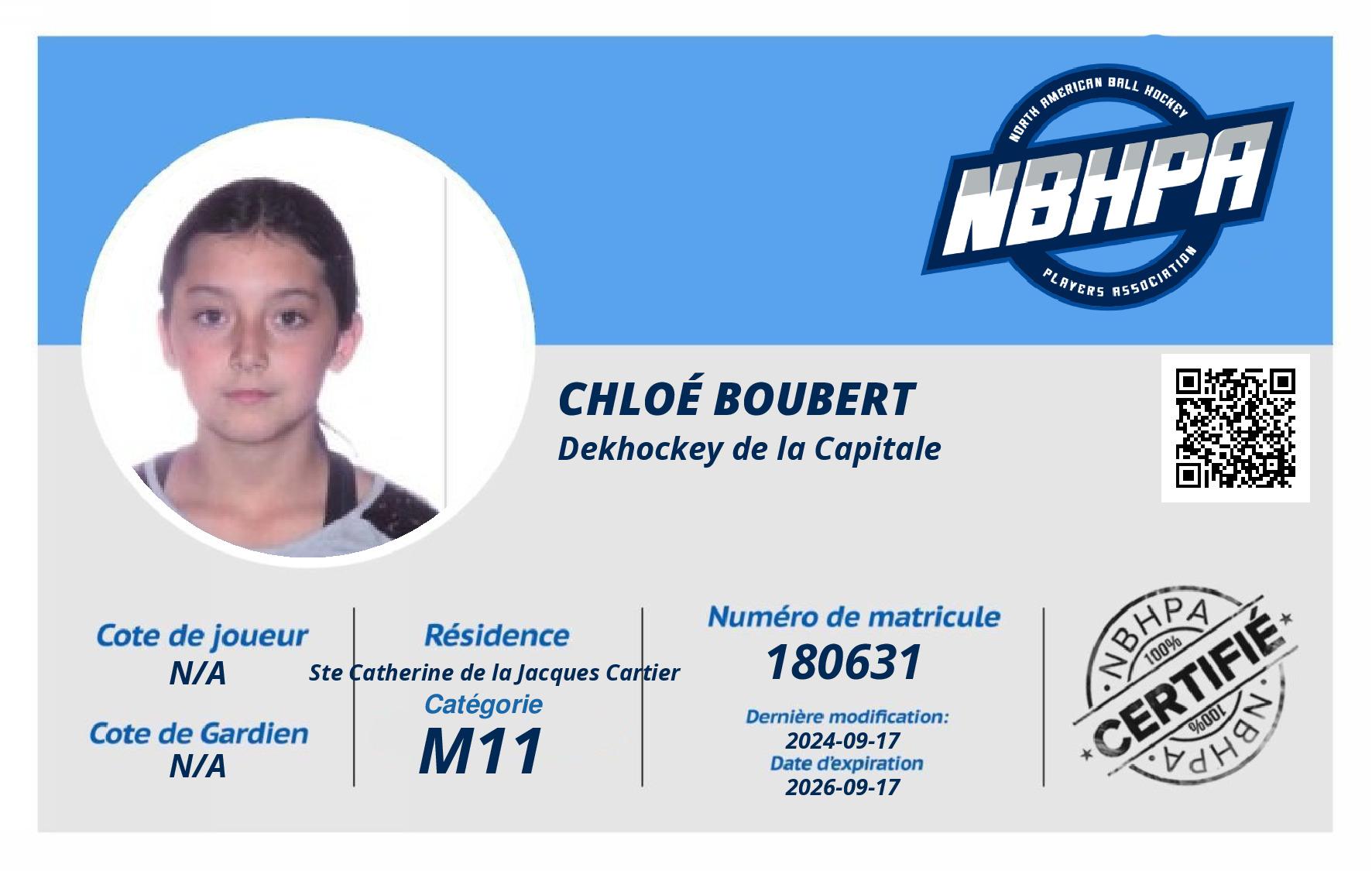 Chloé Boubert