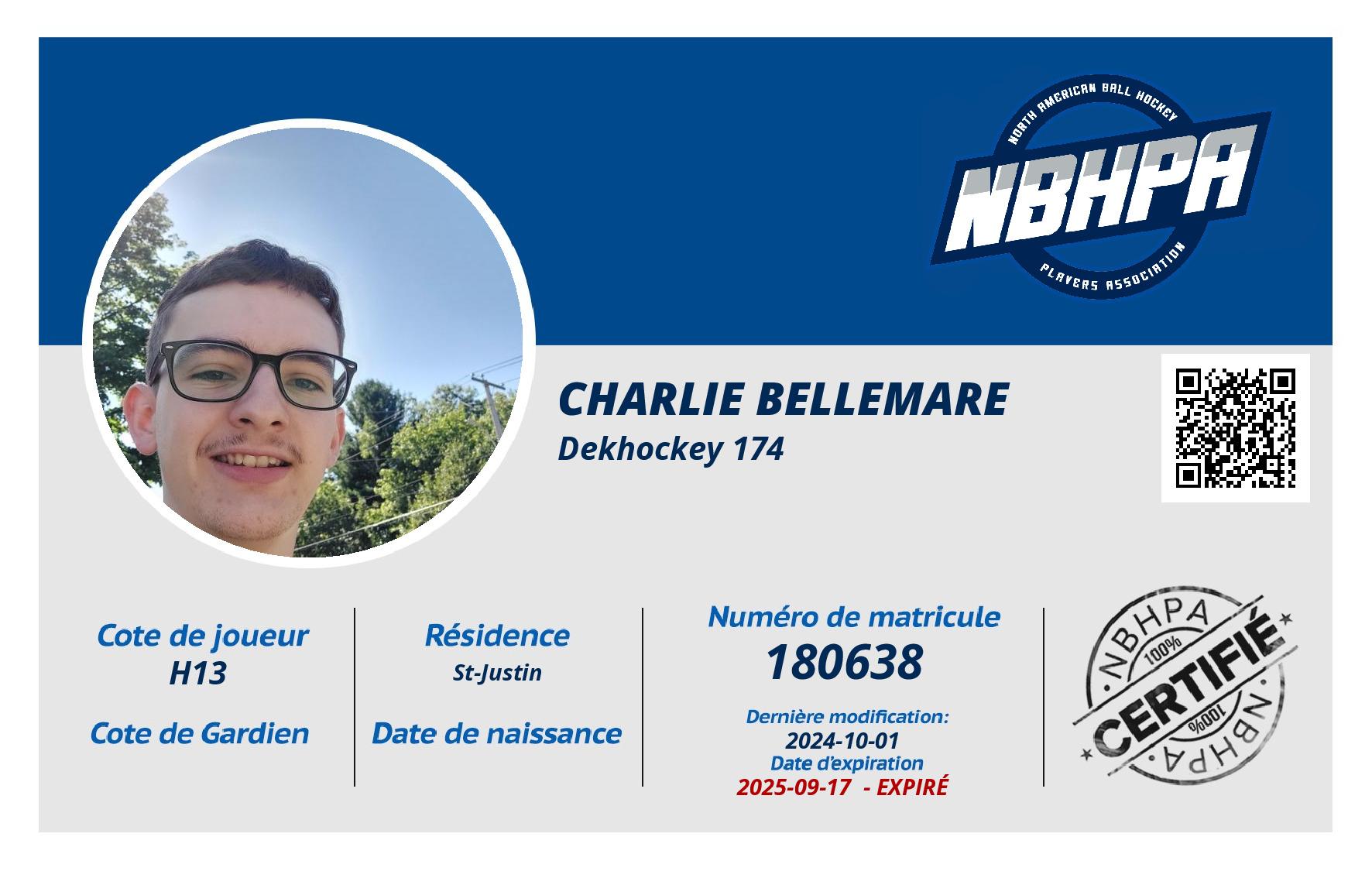 Charlie Bellemare