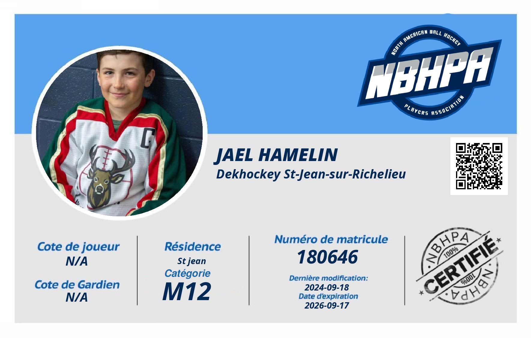Jael Hamelin