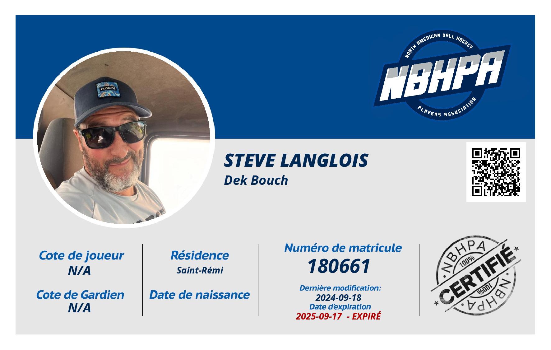 Steve Langlois