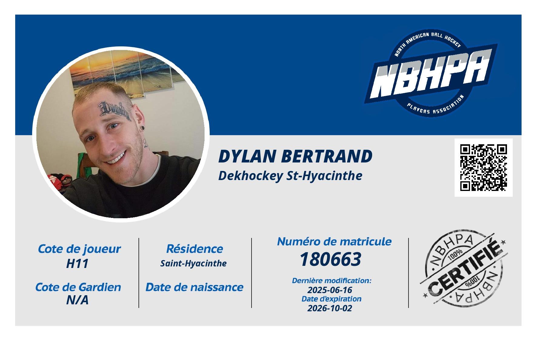 Dylan Bertrand