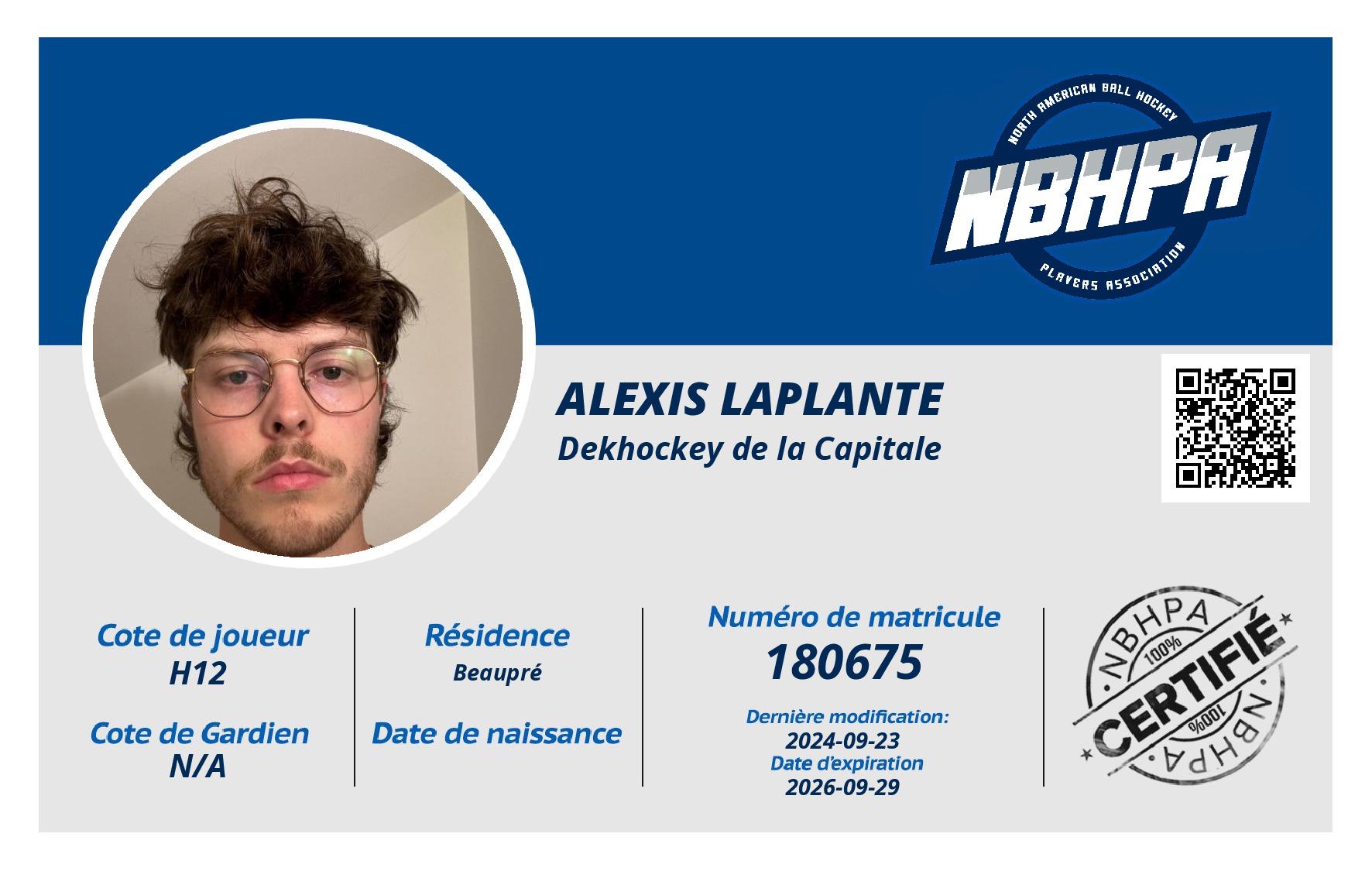 Alexis Laplante