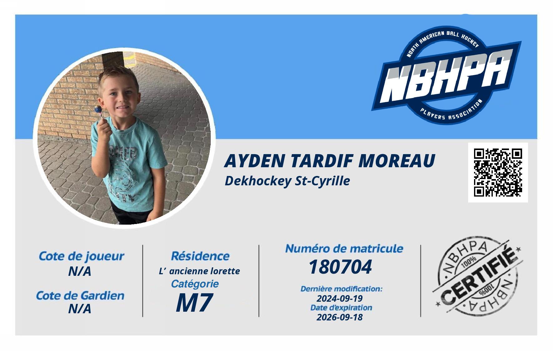Ayden Tardif Moreau