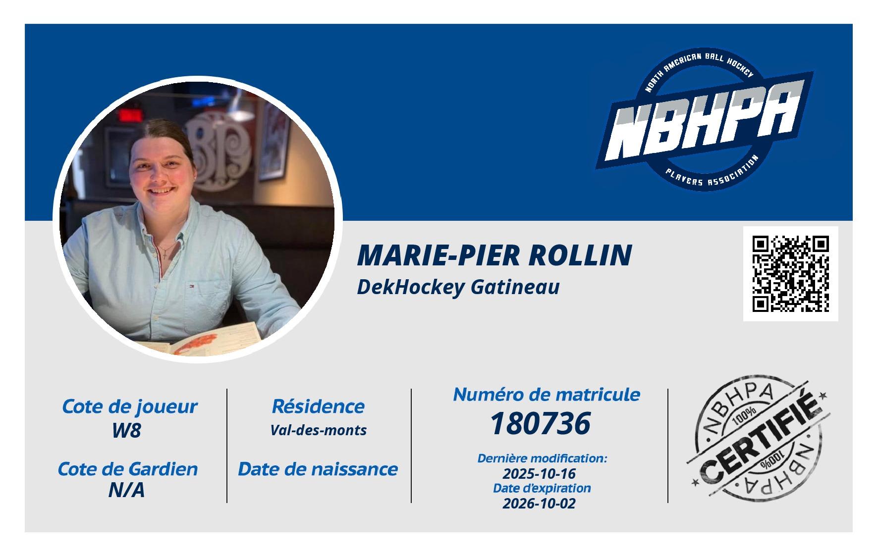 Marie-Pier Rollin