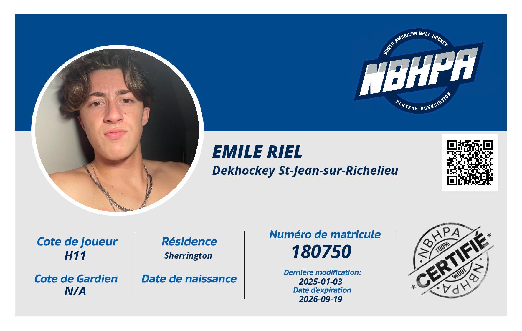 Emile Riel
