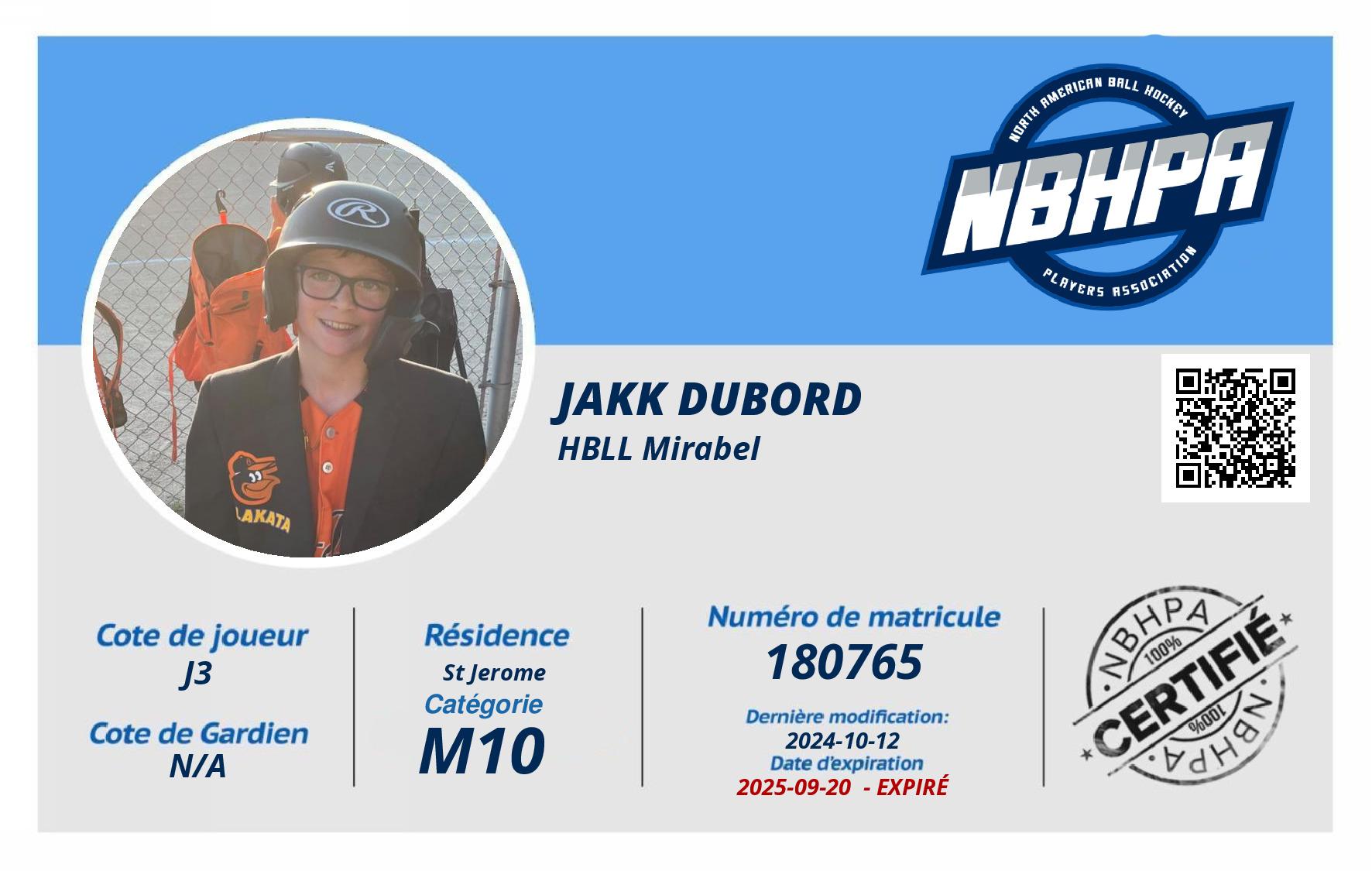 Jakk Dubord