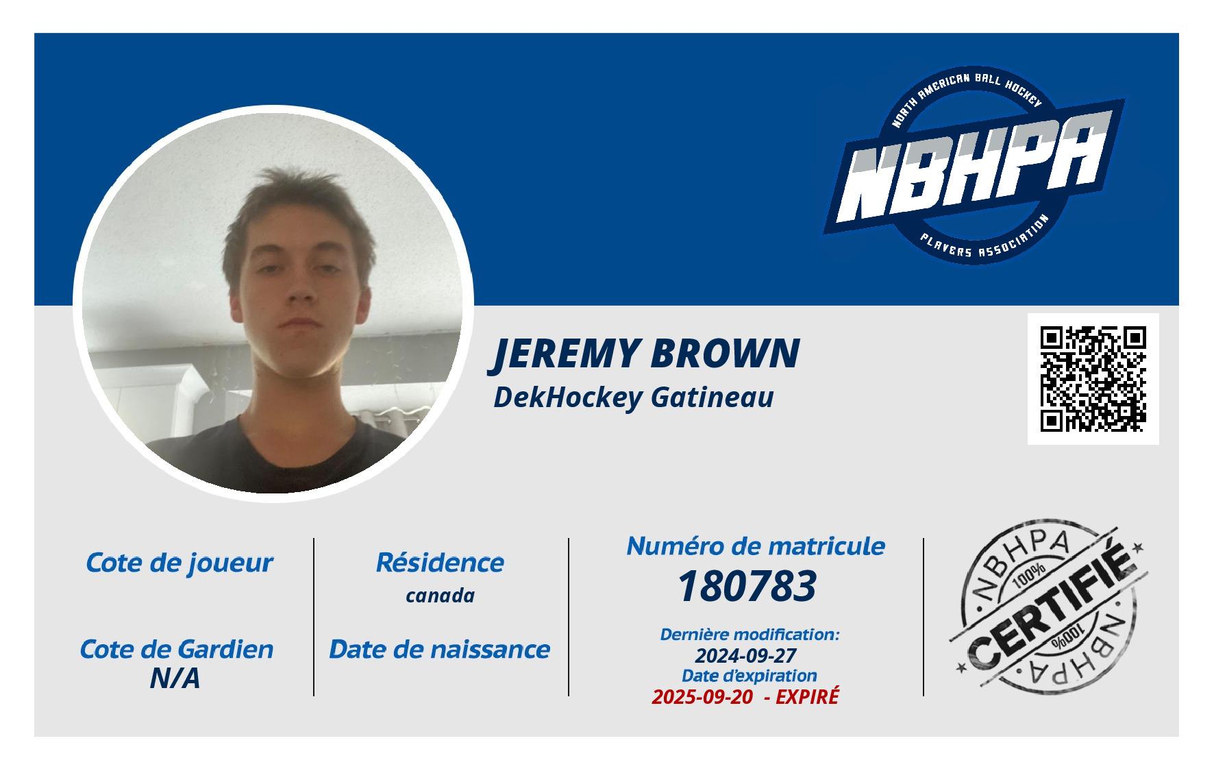 Jeremy Brown