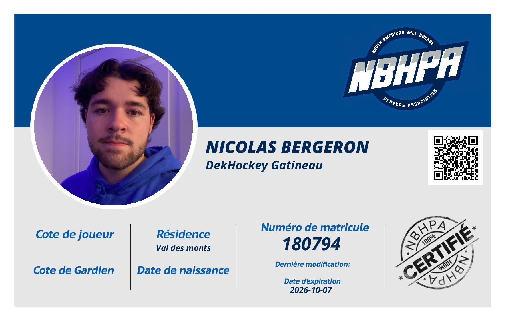 Nicolas Bergeron
