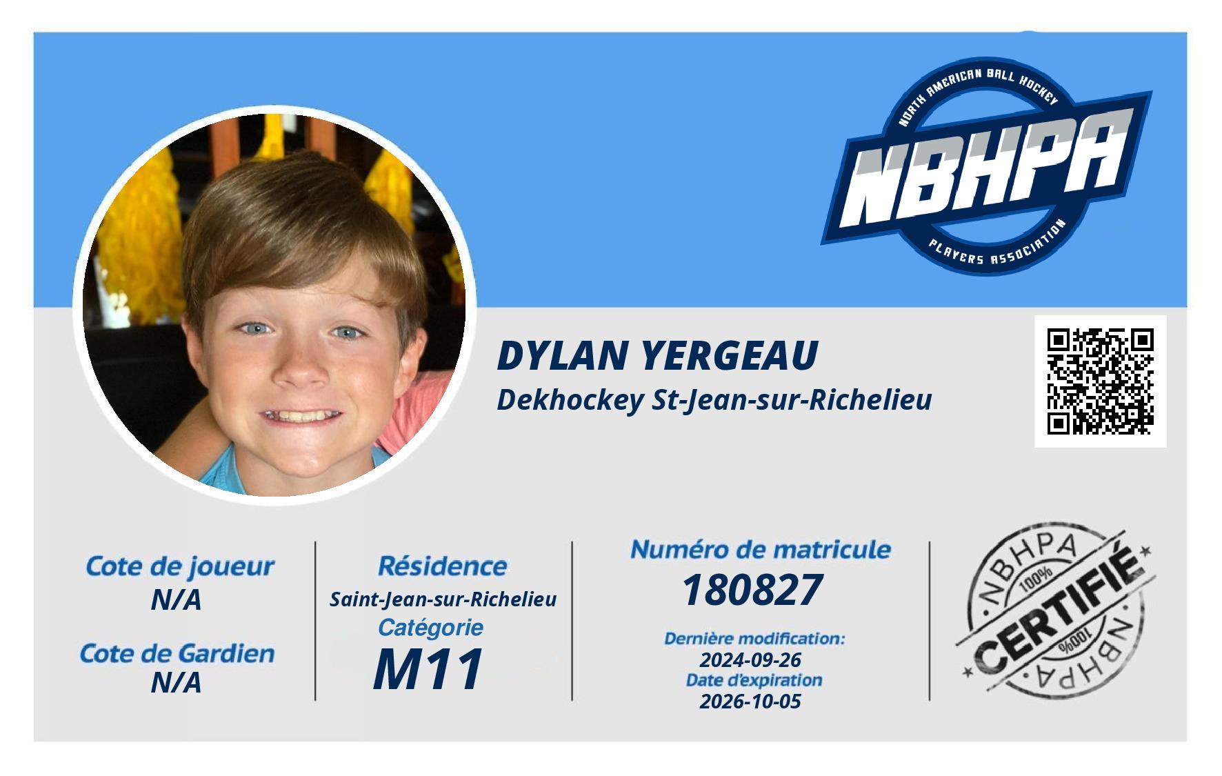 Dylan Yergeau