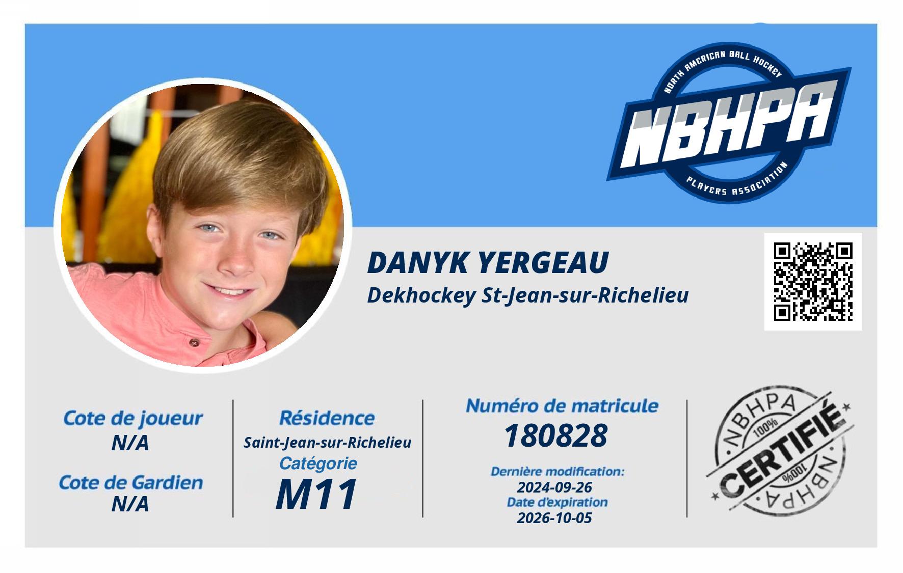 Danyk Yergeau